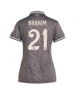 Real Madrid Brahim Diaz #21 Tredjedrakt Dame 2024-25 Korte ermer